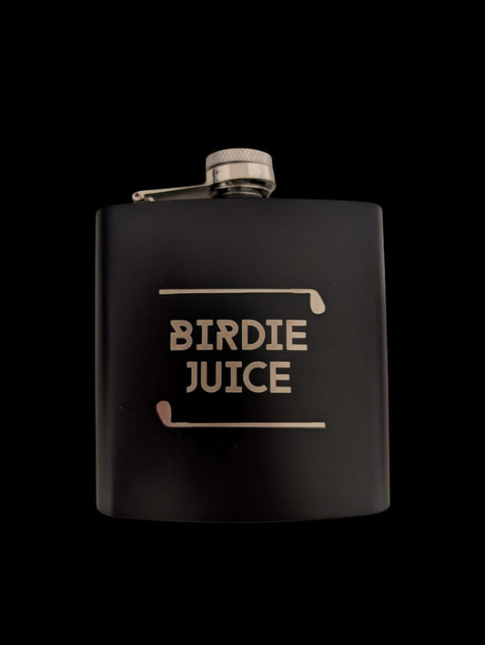"Birdie Juice" Hip Flask