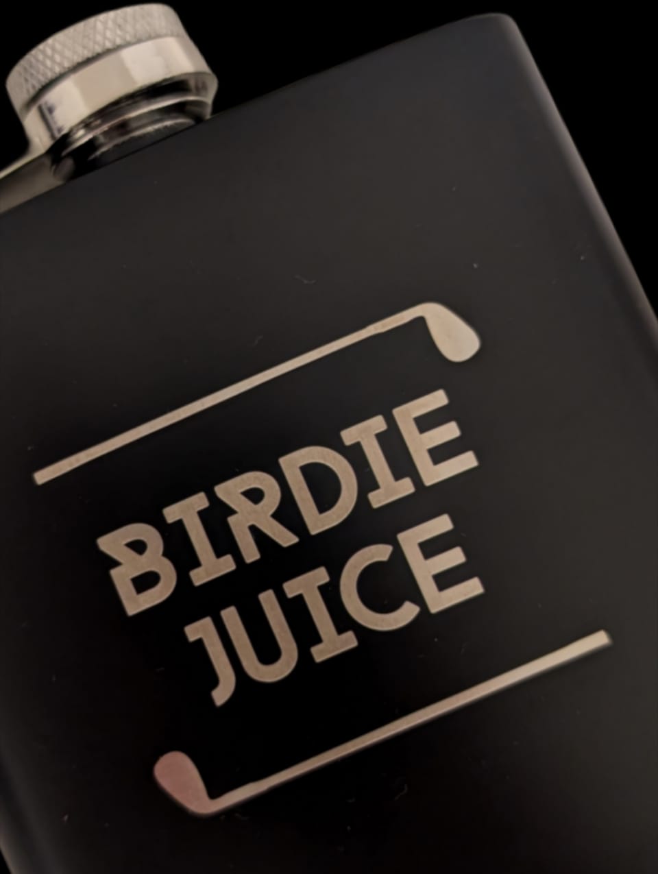 "Birdie Juice" Hip Flask