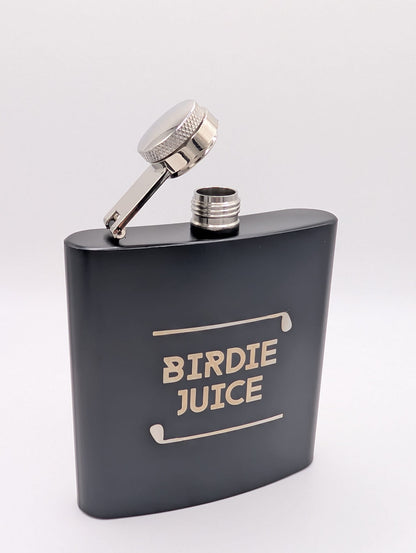 "Birdie Juice" Hip Flask